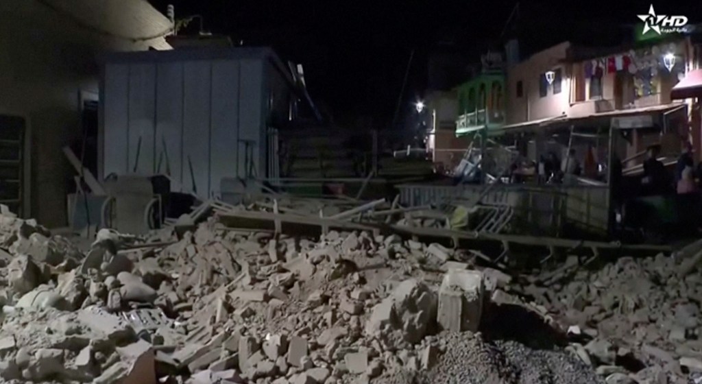 The Interior Ministry, in its televised statement on the death toll, urged calm and said the quake had hit the provinces of Al Haouz, Ouarzazate, Marrakech, Azilal, Chichaoua and Taroudant.