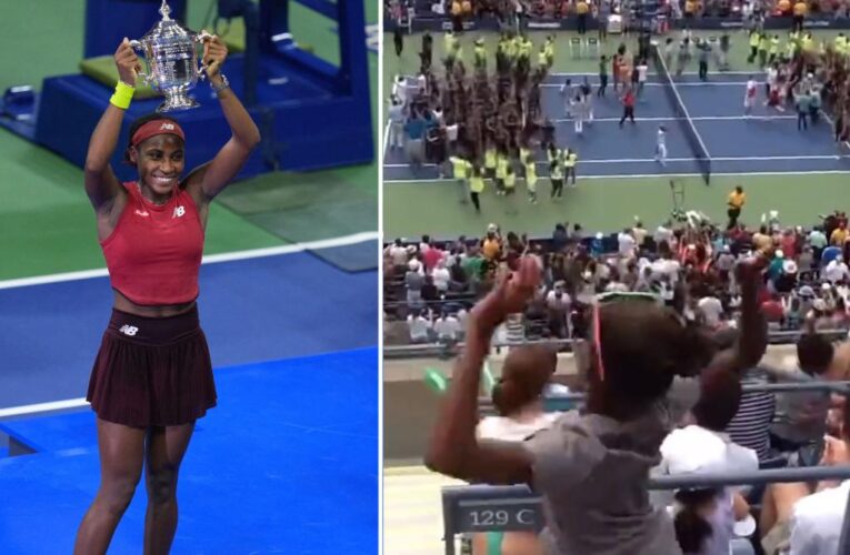 Coco Gauff hinted at future when she was 8 by dancing at US Open in adorable video — 11 years before winning historic title