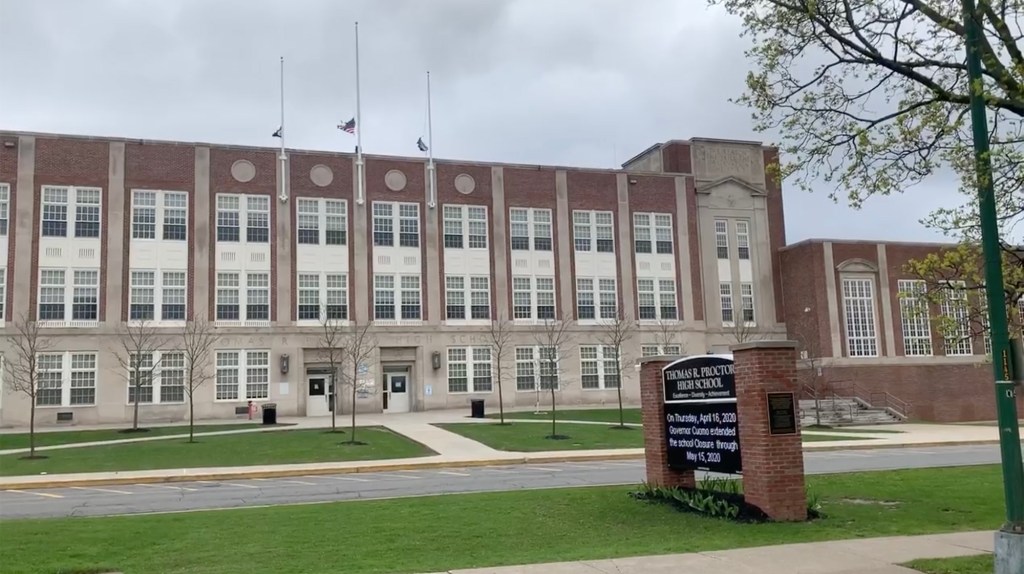 Thomas R. Proctor High School in Utica, New York.