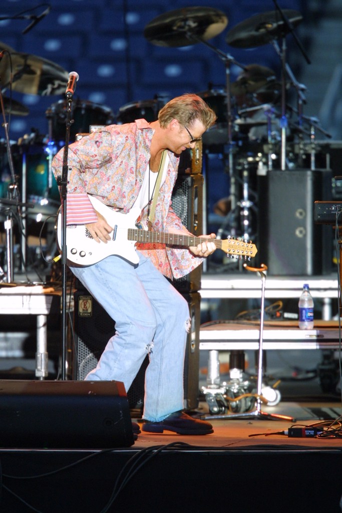 Charlie Robison rocks the house June 14, 2001, at Fan FairAE, the world''s biggest country music festival in Nashville, TN