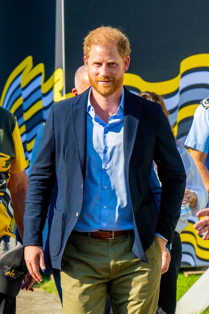 Photo of Prince Harry. 