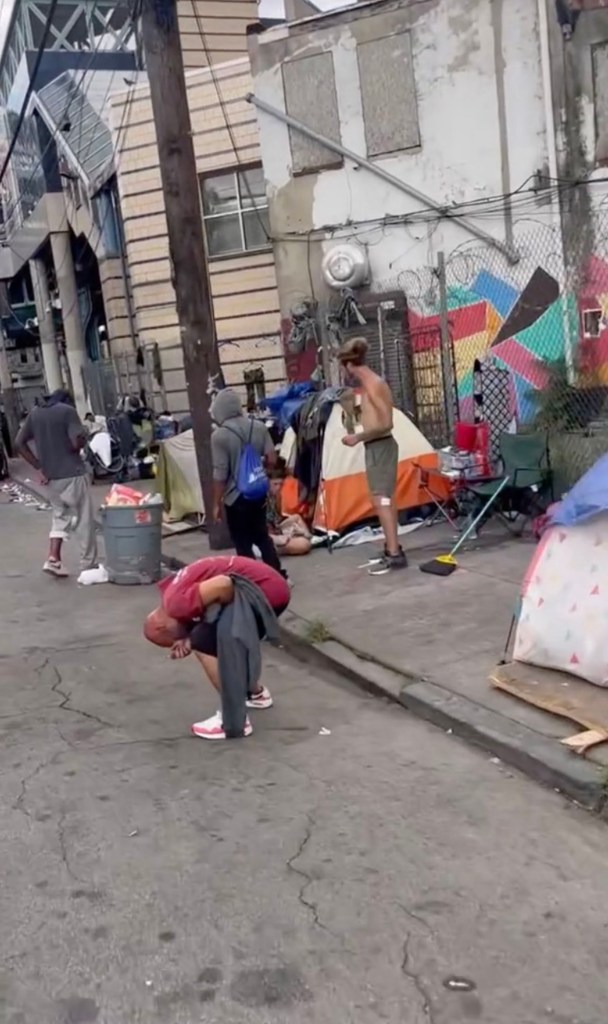 Disturbing new video from Philadelphia shows addicts on the street in a trance like state