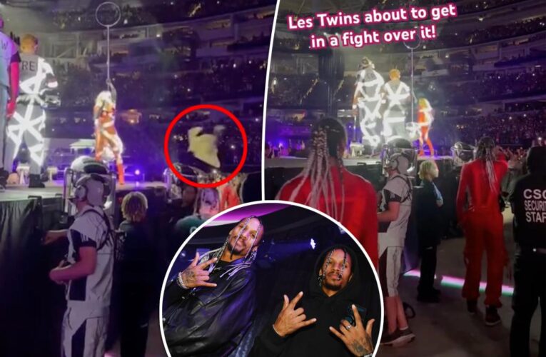 Beyoncé’s dancers rush to protect singer after fan throws object onstage