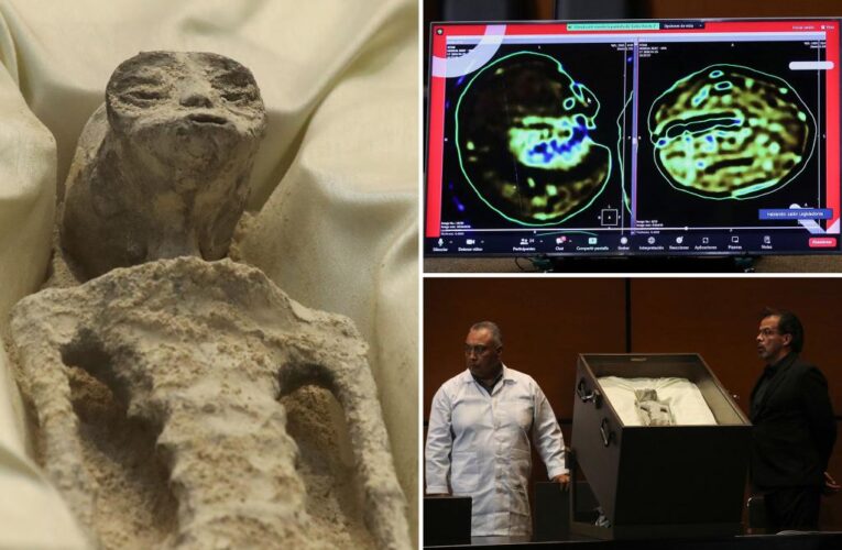 Supposed ‘non-human’ alien corpses shown in Mexico Congress