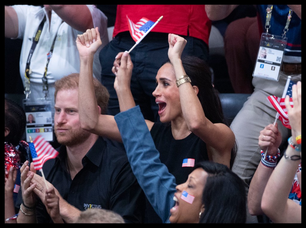 Meghan Markle steals the limelight at Prince Harry's Invictus Games