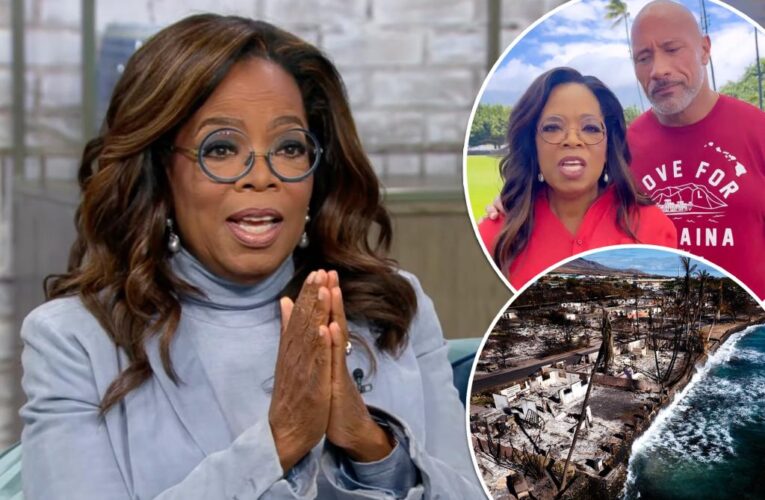 Oprah Winfrey slammed for Maui fires fund non-apology: ‘Cry me a river’
