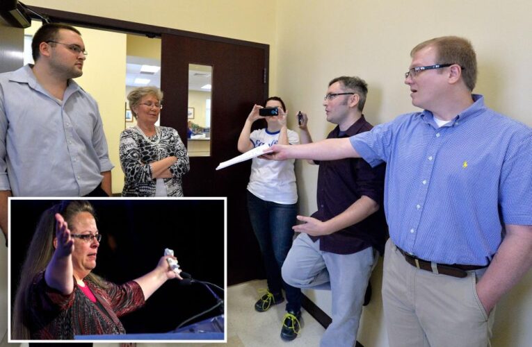 Kim Davis must pay $100K to gay couple whose marriage license she denied