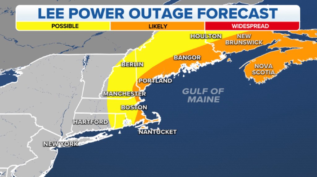 For coastal areas from Massachusetts to Maine, there is an increased risk of experiencing tropical-storm-force winds of 39 mph or greater.