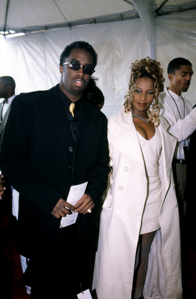 Diddy and Mary J. Blige in 1995.