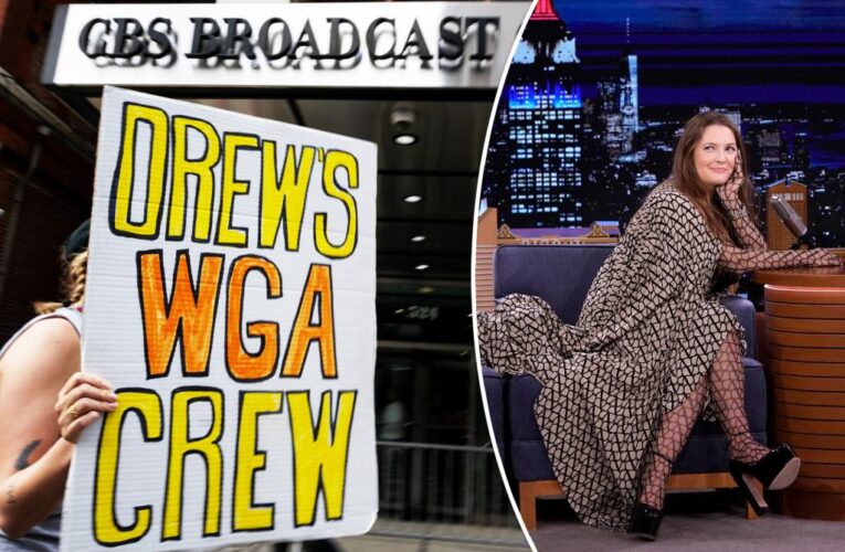 Drew Barrymore to ‘pause’ talk show return until strike ends