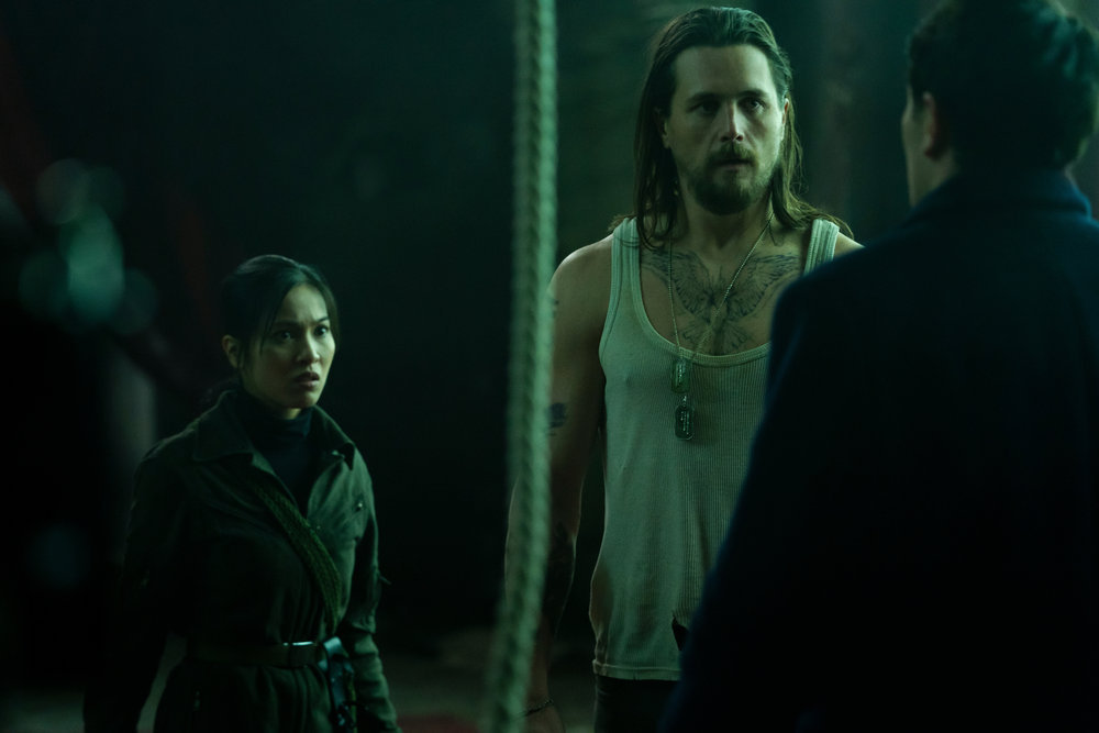 Nhung Kate and Ben Robson in "The Continental." 