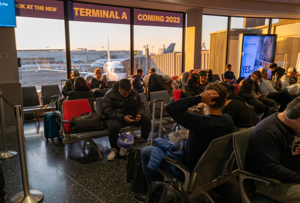 Newark Liberty International Airport ranked last in the mega division.