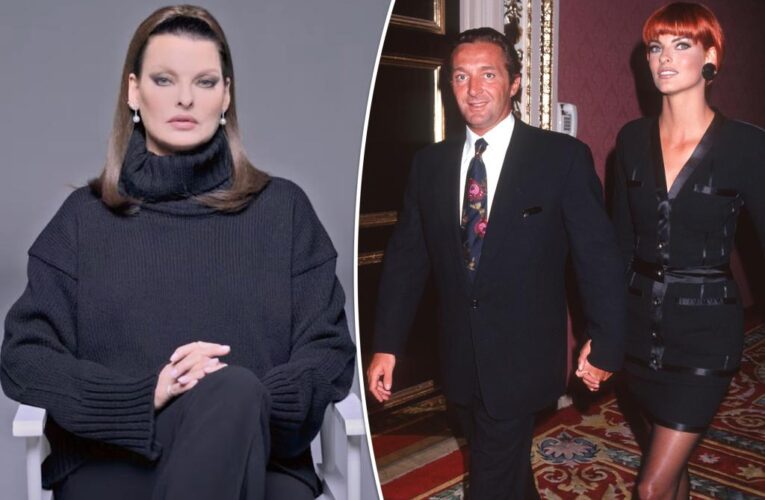 Linda Evangelista claims she was abused by ex-husband Gérald Marie