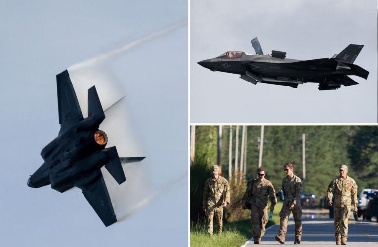 F-35 pilot ejected over South Carolina due to bad weather