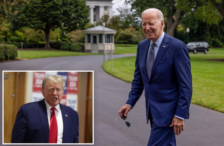 Biden up 6 points in election rematch if Trump is convicted: poll