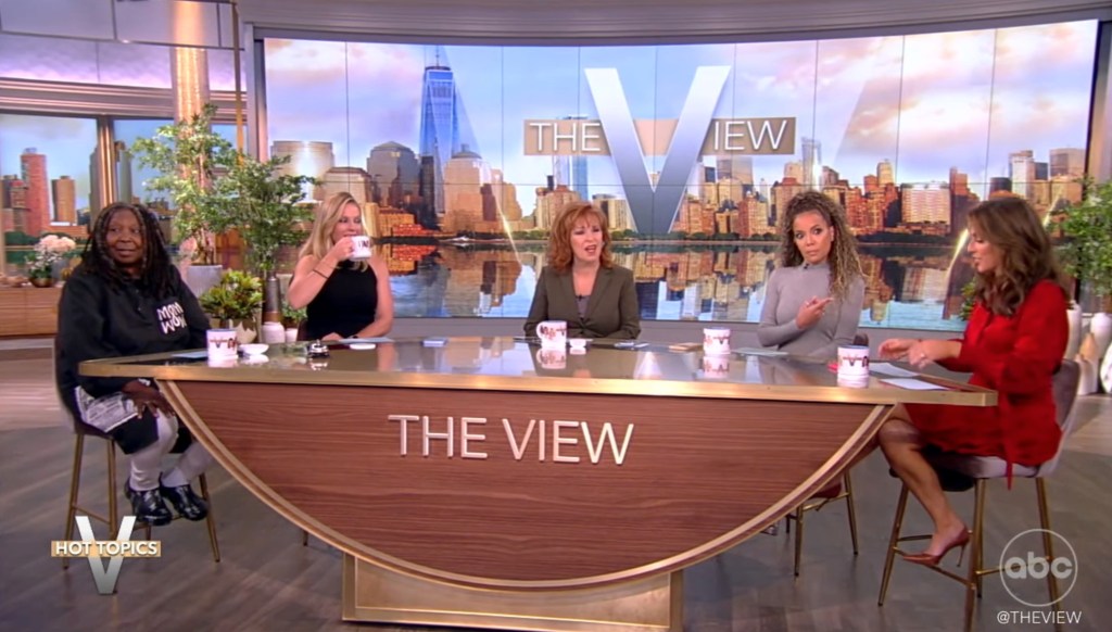 'The View' panel mock Alyssa Farah Griffin for 'pretty violent' blunder