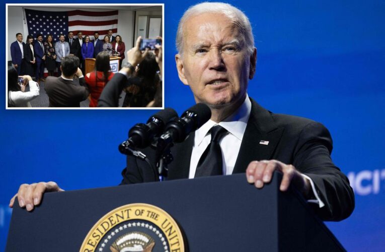 Biden praises ‘Congressional Black Caucus’ during address to Congressional Hispanic Caucus