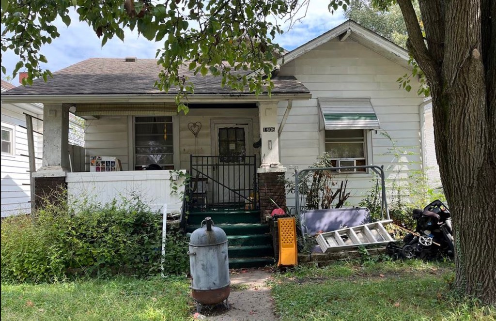 Schonabaum home in Evansville, Indiana.