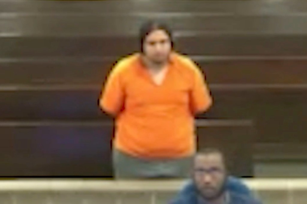 Luis Sanchez seen in court