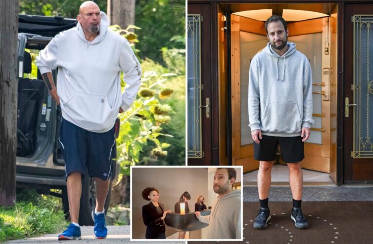 The Post tried eating at NYC’s finest restaurants dressed like Sen. John Fetterman — see how it went