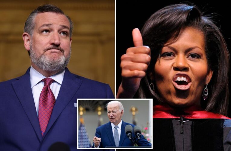 Dems could discard Biden for Michelle Obama in 2024: Ted Cruz