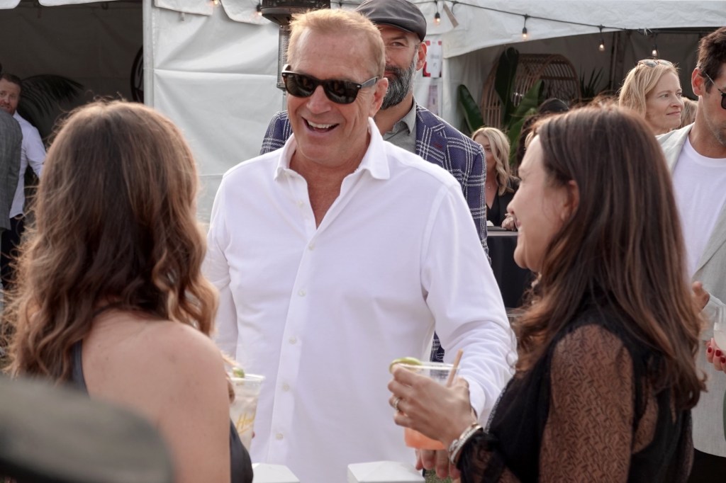 Costner has recently been embroiled in a bitter divorce battle with estranged wife, Christina Baumgartner. 