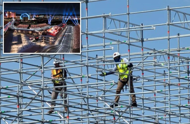 Construction worker killed while working on inaugural Las Vegas F1 Grand Prix