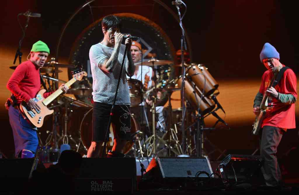 Red Hot Chili Peppers at Global Citizen Festival.