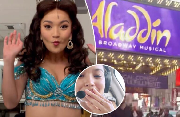 Broadway understudy shares incredible race to ‘Aladdin’ stage