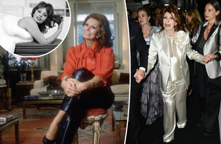 Sophia Loren has emergency surgery after falling at Swiss home