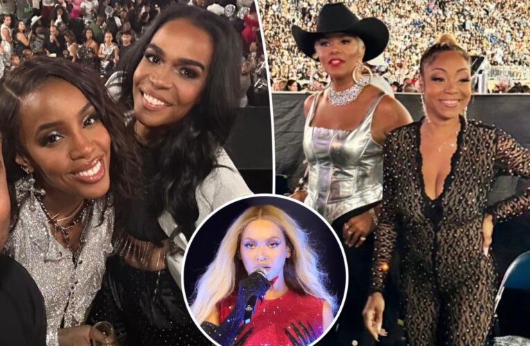 Destiny’s Child members reunited at Beyonce’s Houston show