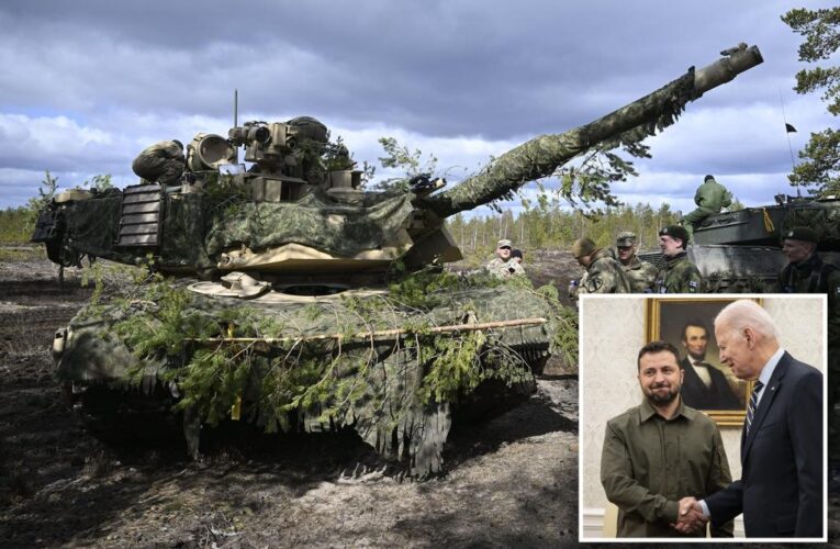 First American-made Abrams tanks arrive in Ukraine: Zelensky