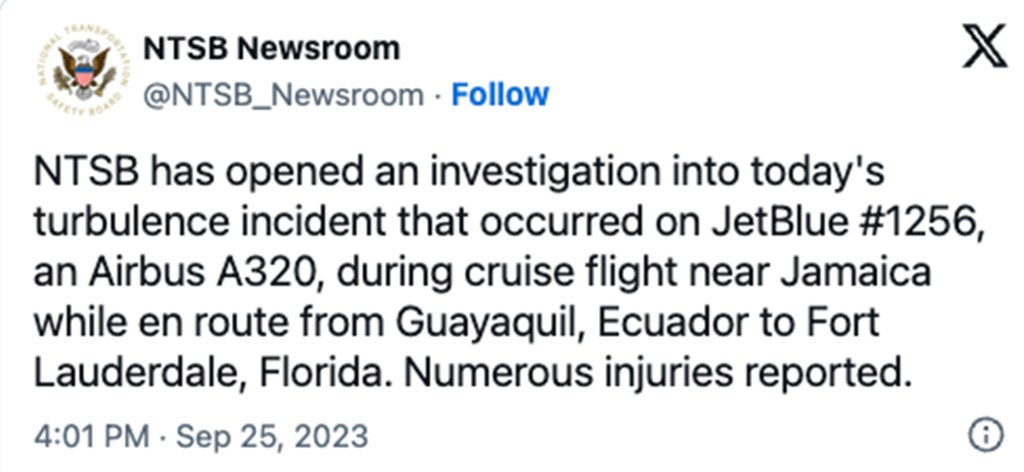 The incident is under investigation. 
