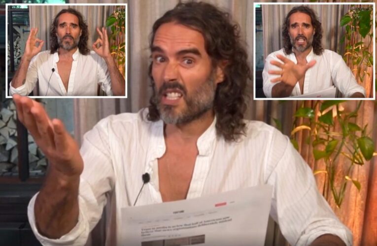 Russell Brand begs fans for financial support, says he’s the ‘victim of a conspiracy to silence him’ amid police probe