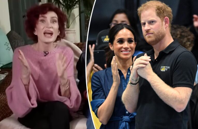 Sharon Osbourne slams ‘disingenuous’ Meghan Markle, Prince Harry