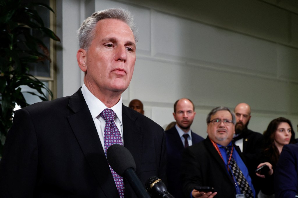 House Speaker Kevin McCarthy is running out of time to avoid a government shutdown.