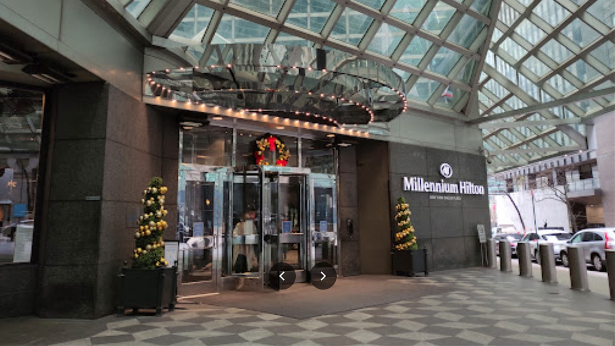 Exterior of Millennium Hotel in NYC