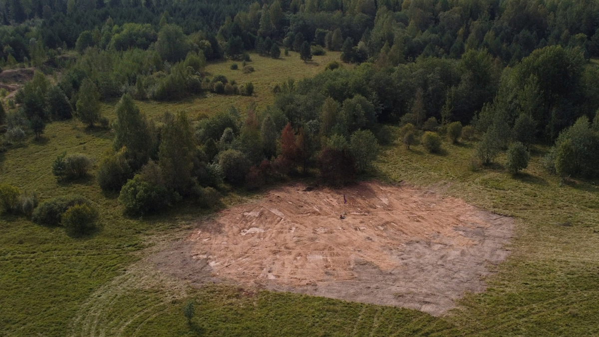 Yevgeny Prigozhin crash site outside of Moscow