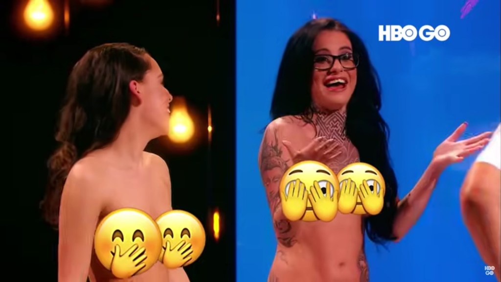 Naked Attraction dating show from Channel 4 is now topping HBO Max.  Singles eliminate potential dates by scrutinizing and critiquing their nude bodies in controversial series.