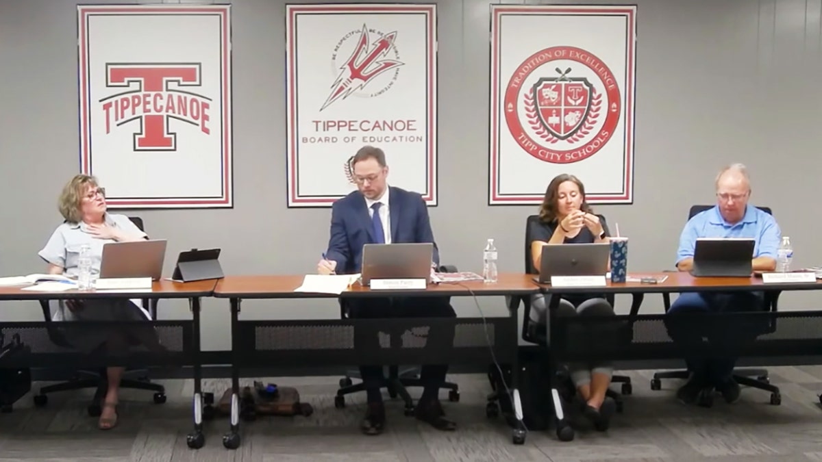 photo from school board livestream