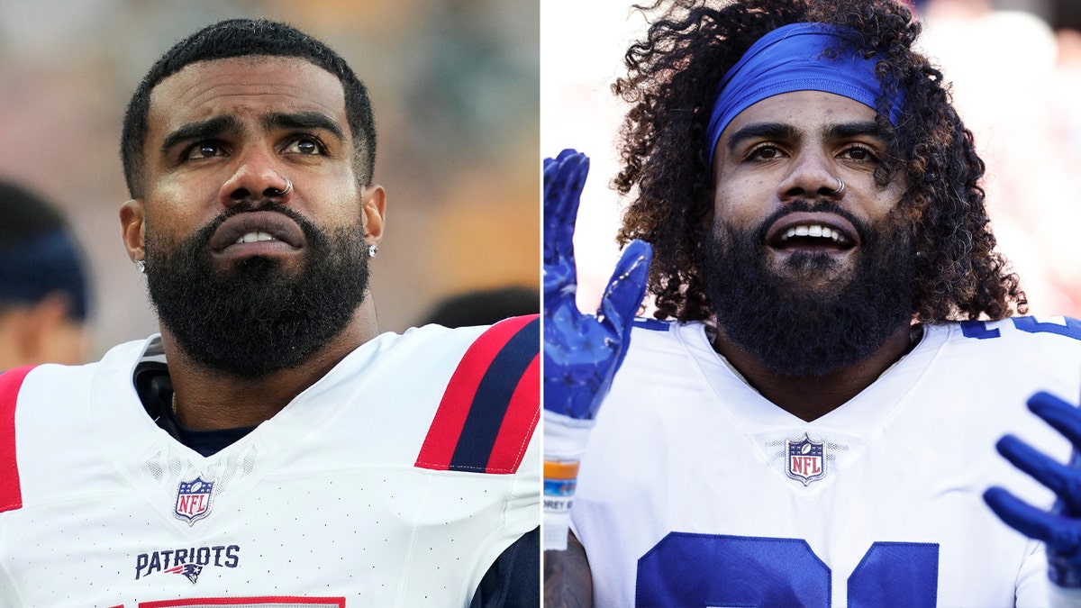 Ezekiel Elliott split