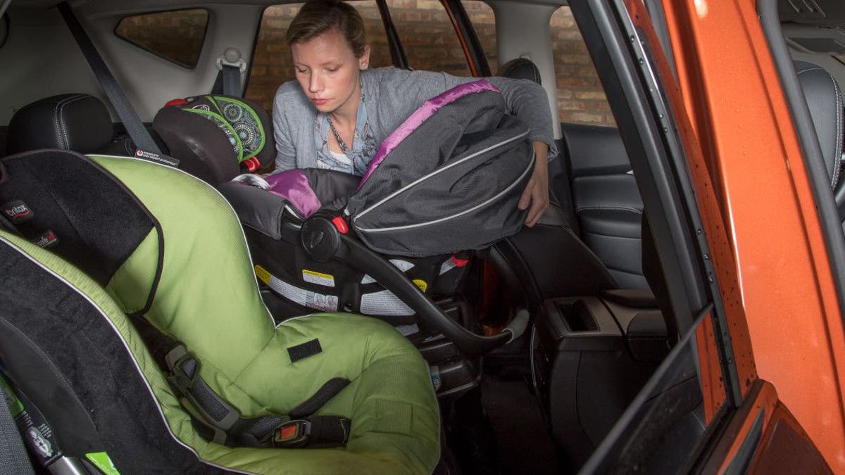 Installing car seat