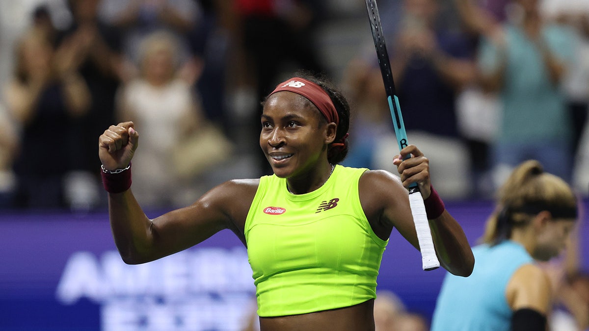 Coco Gauff after us open match