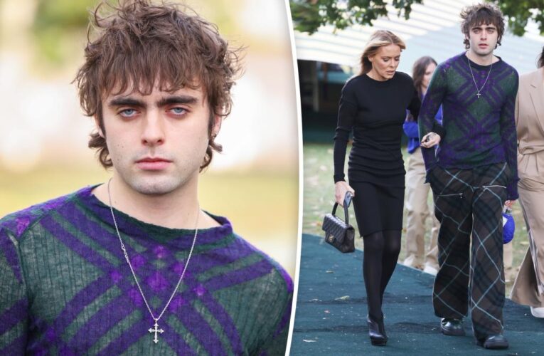 Oasis frontman Liam Gallagher’s son Lennon is his look-alike: photos