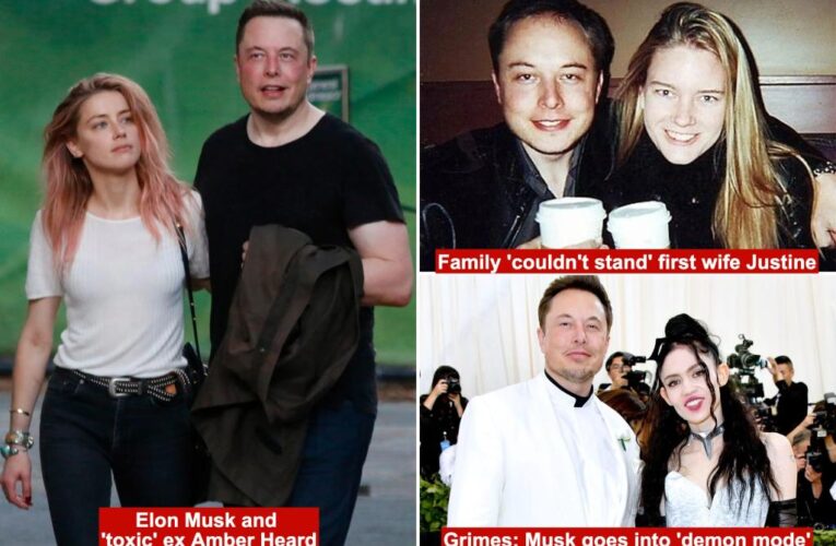 ‘Drama magnet’ Elon Musk’s life of ‘toxic’ women and ‘chaos’