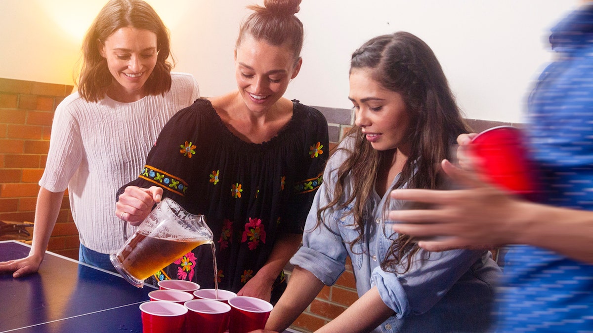 Teens drinking