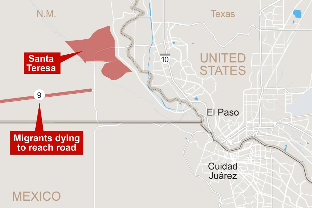 Migrants are dropping dead on the US-Mexico border, near a New Mexico highway that's become a popular smuggling corridor.