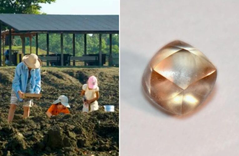 Girl finds rare 2.95-carat diamond in Arkansas park — on her birthday