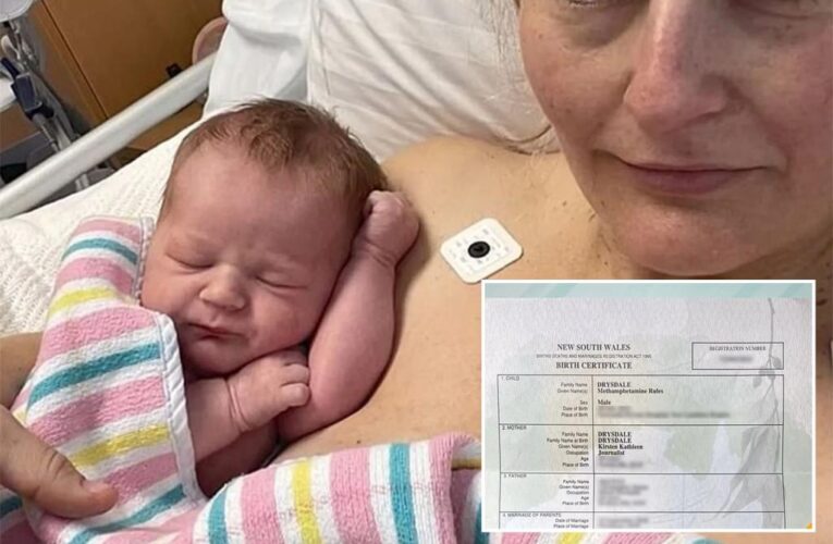 ABC journalist Kirsten Drysdale’s wild name for newborn son