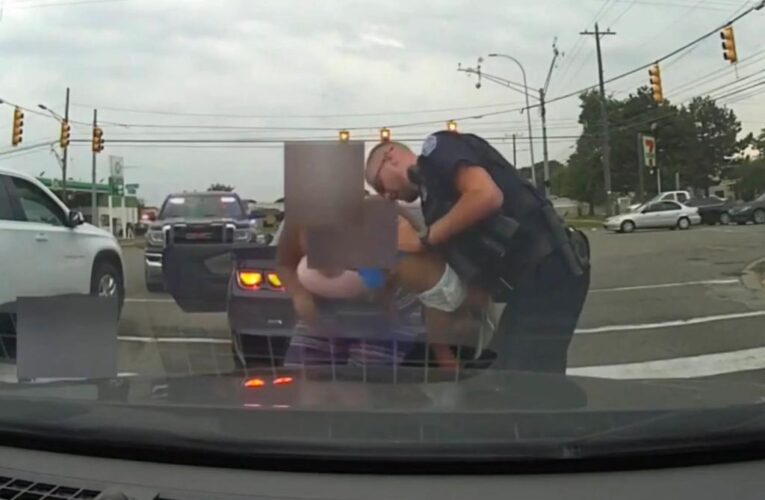 Michigan police officer Fraser saves baby’s life during traffic stop